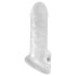 Fat Boy ohut - penisholkki (15cm) - valkoinen