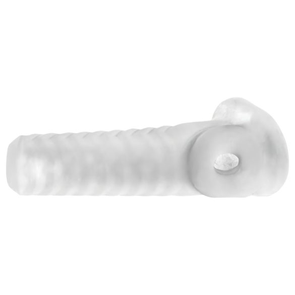 Perfect Fit Breeder - avoin peniksenkilpi (valkoinen)