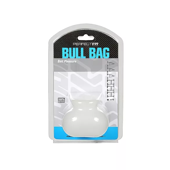 Perfect Fit Bull Bag - kivesten roikkuva venytyspussi painolla - läpinäkyvä