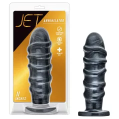 Blush Jet - XXL anaalidildo (musta)