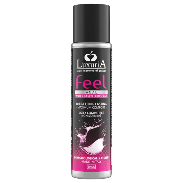 LuxuriA Feel Anal - anaaliliukuvoide vesipohjainen 60ml