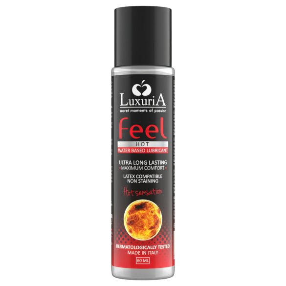 LuxuriA Feel Hot - lämmittävä liukuvoide (60ml)