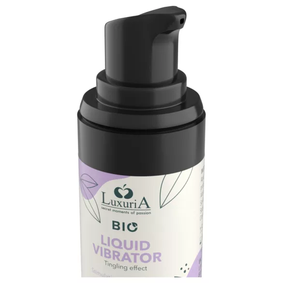 Intimateline Luxuria BIO - nestemäinen vibraattorigeeli naisille (15 ml)