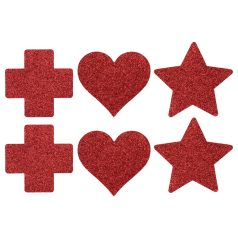 Le Désir - nännitarrat 3 paria - punainen