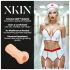 XKIN Tiffany Throatcheck - aidonnäköinen tekopillu-masturbaattori (nude)