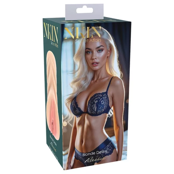XKIN Desire Alessia - aidonnäköinen tekovagina-masturbaattori (nude)