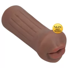   XKIN - tekopää-masturbaattori - S (tumma luonnollinen sävy)