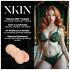 XKIN Temtress Nicolette - aidonnäköinen tekotussu‑masturbaattori (nude)