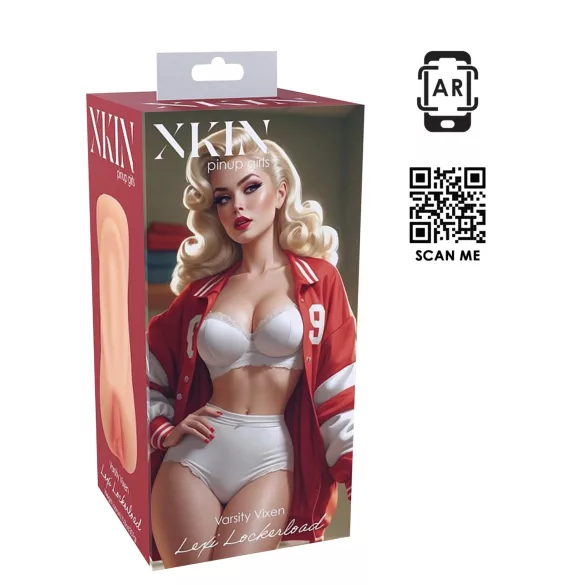 XKIN Lexi Lockerload - aidonnäköinen tekovagina-masturbaattori (nude)