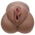 XKIN - aidon tuntuinen tekovagina - L (tumma nude)