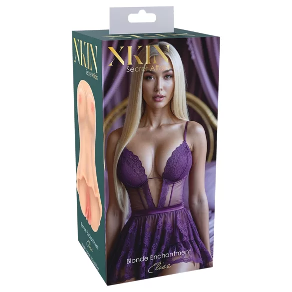 XKIN Enchantment Elise - aidontuntuinen tekovagina-masturbaattori (nude)