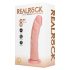 REALROCK - Imukupilla varustettu vibraattori - luonnollinen (20,5 cm)