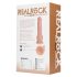 REALROCK - imukuppivibraattori - luonnollinen (18 cm)