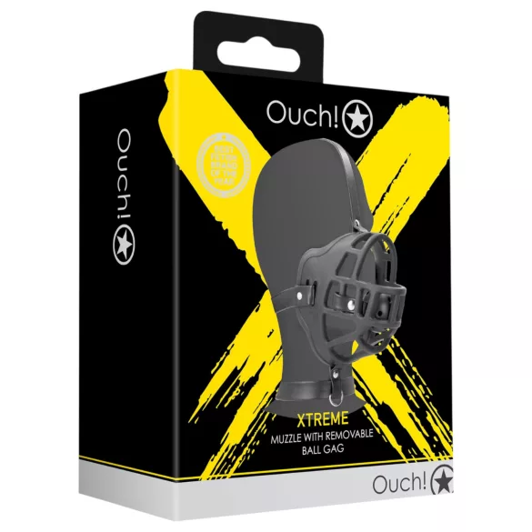 Ouch! - suukapula suupeitsillä - musta