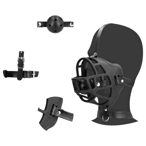 Ouch! - suukapula suupeitsillä - musta