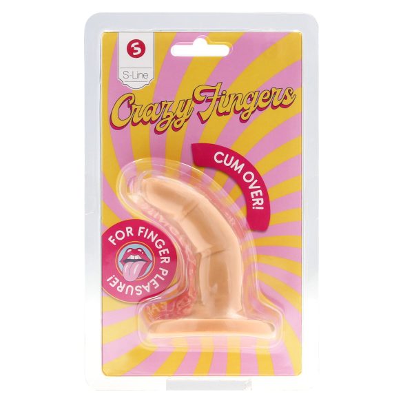 S-Line - kaksisorminen dildo - luonnollinen väri