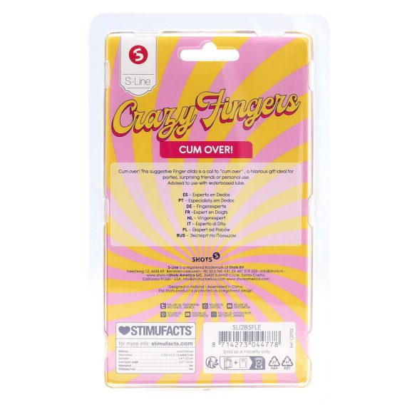 S-Line - kaksisorminen dildo - luonnollinen väri