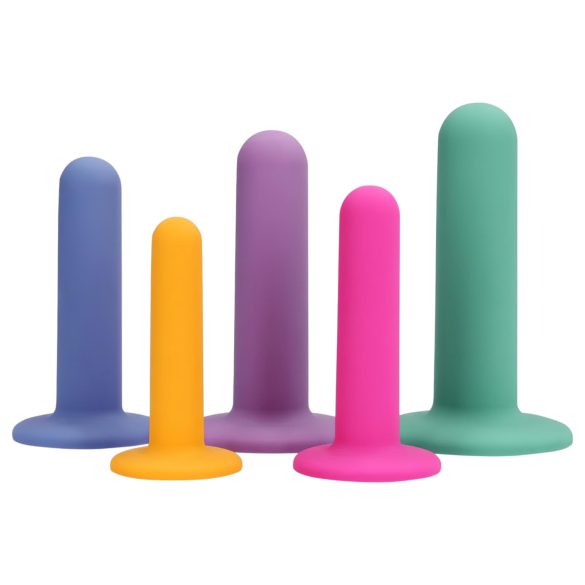 Loveline - dildo trainer setti - 5 kpl - värikäs