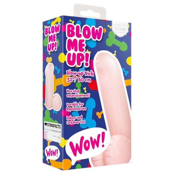 Blow Me Up - ilmapallo penis - suuri 80 cm