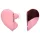Loveline Tapping Heart - klitoriskiihotin vibraattori ladattava pinkki