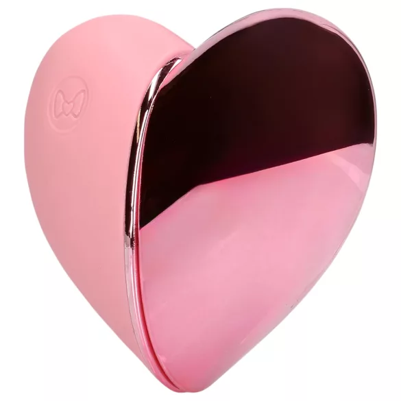 Loveline Tapping Heart - klitoriskiihotin vibraattori ladattava pinkki