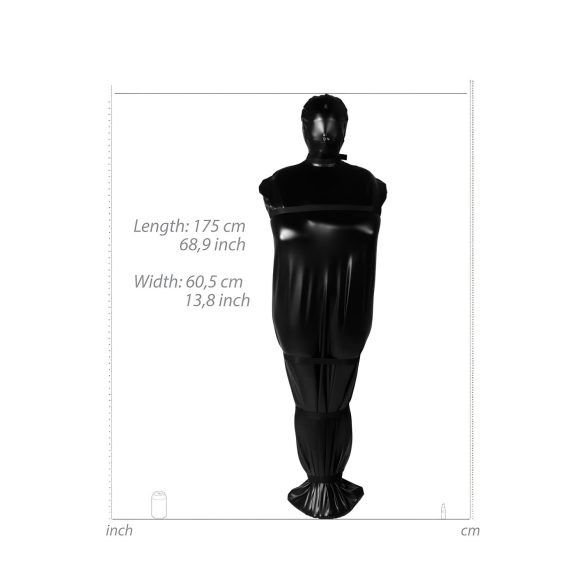 Ouch! - kehosäkki - bondage - musta