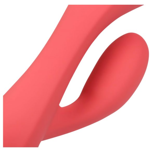 Loveline - ladattava klitorisvarrella varustettu vibraattori - pinkki