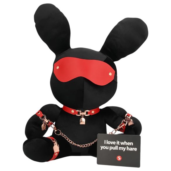 Bondage Rabbit - BDSM pupujussisetti - musta