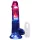 REALROCK - valaistuva dildo kiveksillä - 20 cm