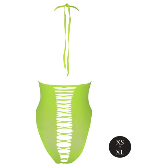Ouch! - hohtava avoin body (neonvihreä)