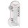 REALROCK - läpinäkyvä realistinen dildo - läpinäkyvä (22cm)