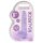 REALROCK - Läpinäkyvä Realistinen Dildo - Lila (15 cm)