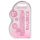 REALROCK - läpikuultava realistinen dildo - pinkki (15 cm)