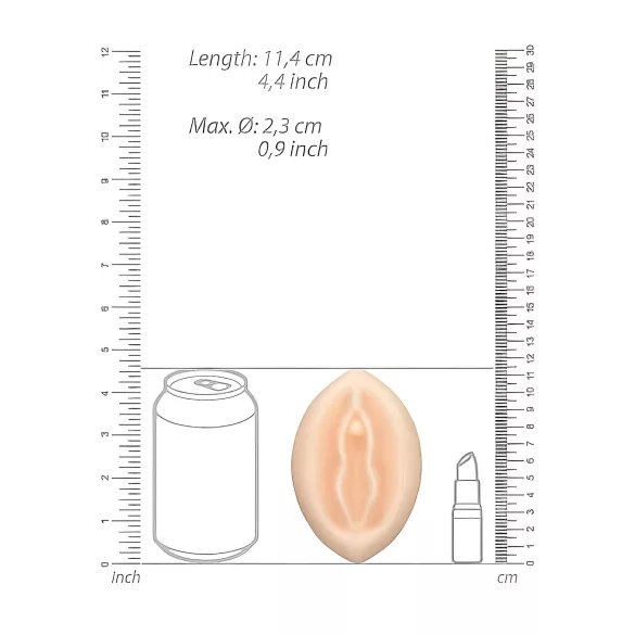 S-Line - Pussy - saippua pimppi (luonnollinen, 140 g)