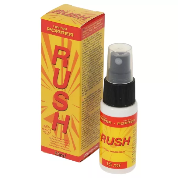 Herbal Rush - seksilisäaine - tipat - 15 ml