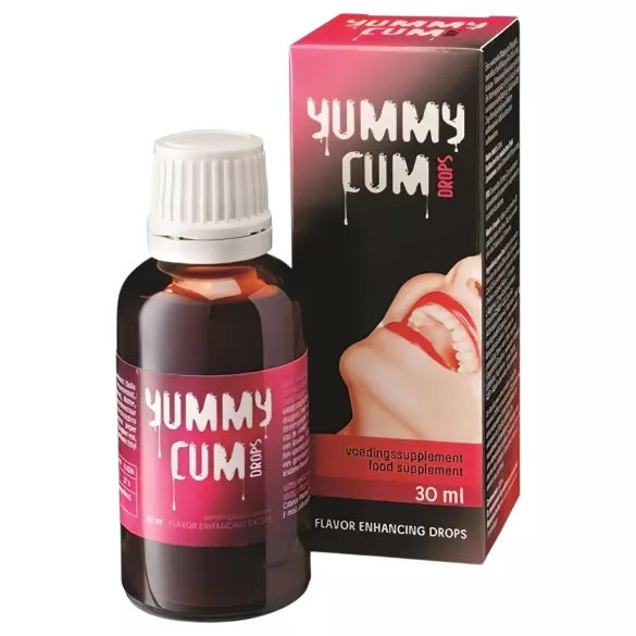 Yummy Cum Drops - ravintolisä miehille - 30 ml