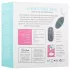 Easytoys - Vibraatiomuna kaukosäätimellä 7 rytmiä pinkki