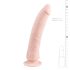 Easytoys - imukuppidildo, 100% silikoni (21cm) - luonnollinen