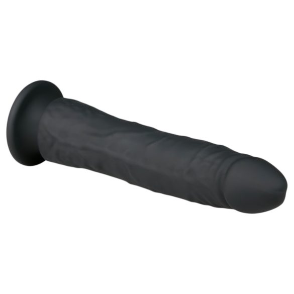 Easytoys - dildo imukupilla - silikoni 21cm - musta