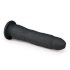 Easytoys - imukuppi 100% silikoni dildon (21 cm) - musta