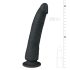 Easytoys - dildo imukupilla - silikoni 21cm - musta