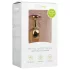 EasyToys Metal No.1 - kartiomainen anustappi violetilla kivellä (kulta, 2,5 cm)