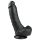 Easytoys - Musta imukuppidildo, kivekoset, 20 cm