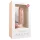 Easytoys - realistinen dildo kivillä imukupilla 22,5 cm - nude
