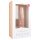 Easytoys - kiinnittyvä iso dildo kiveksillä (29,5 cm) - luonnollinen