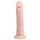 Easytoys - aidonnäköinen dildosauva imukupilla (20,5cm) - luonnollinen