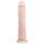 Easytoys - imukupilla varustettu extra suuri dildo (28,5 cm) - luonnollinen