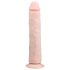 Easytoys - imukupilla varustettu extra suuri dildo (28,5 cm) - luonnollinen