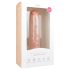 Easytoys - imukupilla varustettu extra suuri dildo (28,5 cm) - luonnollinen