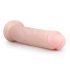 Easytoys - imukupilla varustettu extra suuri dildo (28,5 cm) - luonnollinen